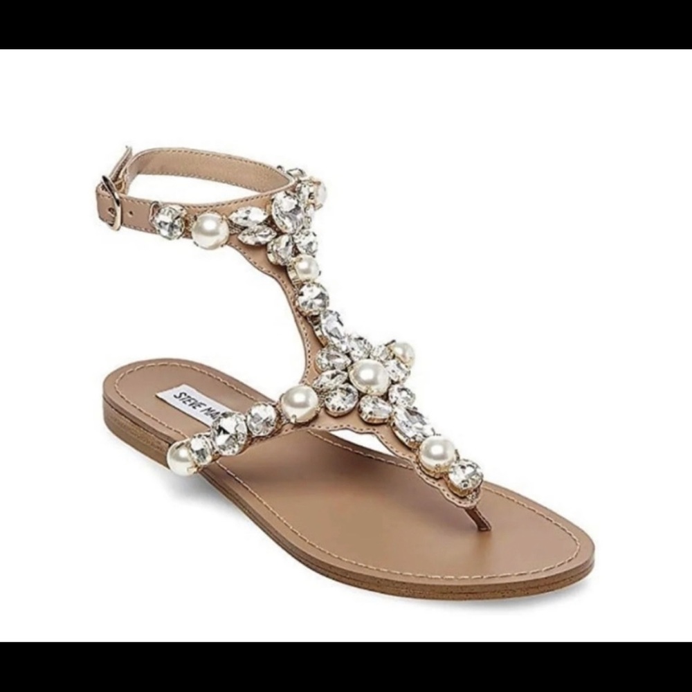 Steve Madden Chantel Jeweled Sandals